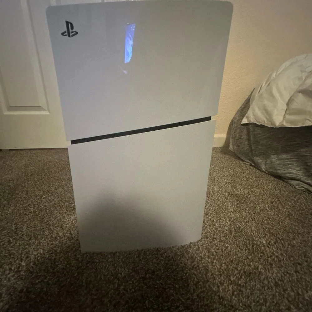 Sony Console - Sleek White Design